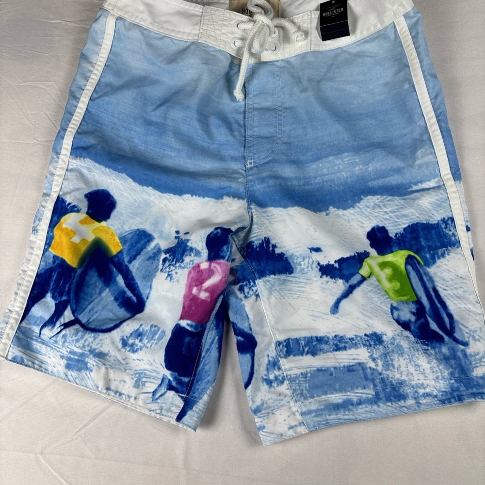 Hollister Surf Print Board Shorts Medium NWT